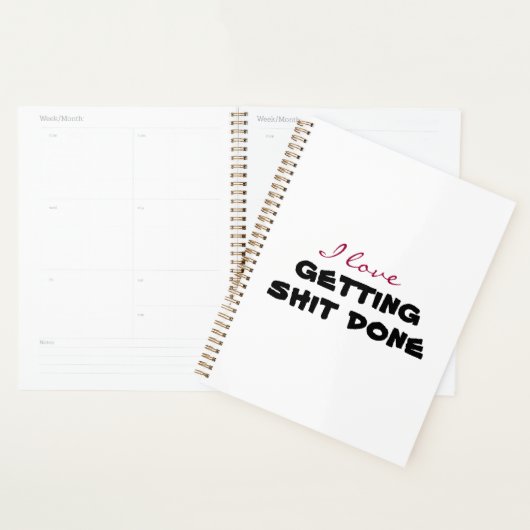 I love [customize] planner (Display)