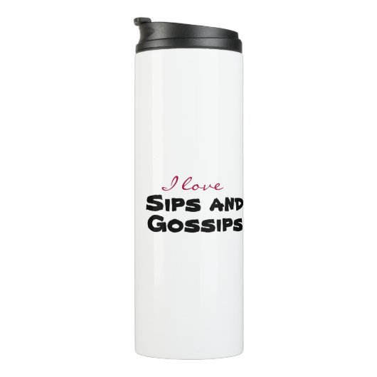 I love [customize] thermosbeker (Geroteerd rechts)