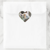 I Love Cute Baby Tiger Cubs Hart Sticker (Tas)