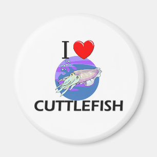 I Love Cuttlefish Magneet