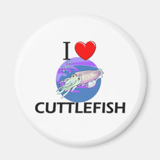 I Love Cuttlefish Magneet