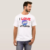 I Love Cuttlefish T-shirt (Voorkant volledig)