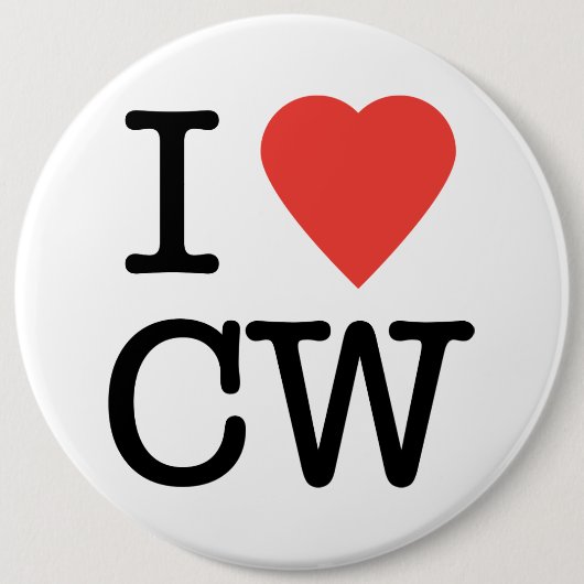 I Love CW Button (Voorkant)