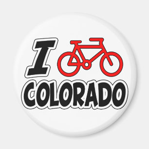 I Love Cycling Colorado Magneet