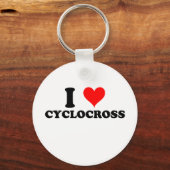 I Love Cyclocross Sleutelhanger (Voorkant)