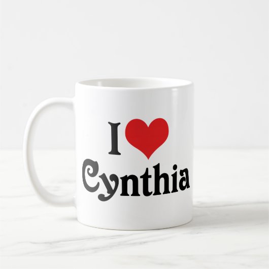 I Love Cynthia Koffiemok (Links)