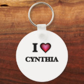I Love Cynthia Sleutelhanger (Voorkant)