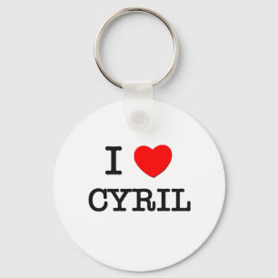 I Love Cyril Sleutelhanger