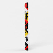 I Love Dachshunds Cute Doxie Pattern Case-Mate iPhone Case (Achterkant/rechts)