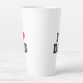 I Love Dad Coffee Mok - Minimalistisch cadeau voor (Voorkant)