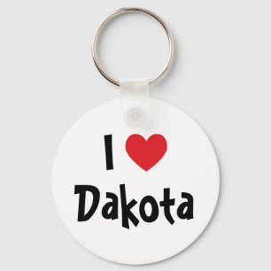 I Love Dakota Sleutelhanger