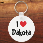 I Love Dakota Sleutelhanger (Voorkant)