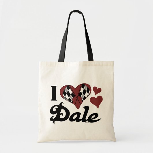 I Love Dale Bag Tote Bag (Voorkant)