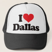 I Love Dallas Trucker Pet (Voorkant)