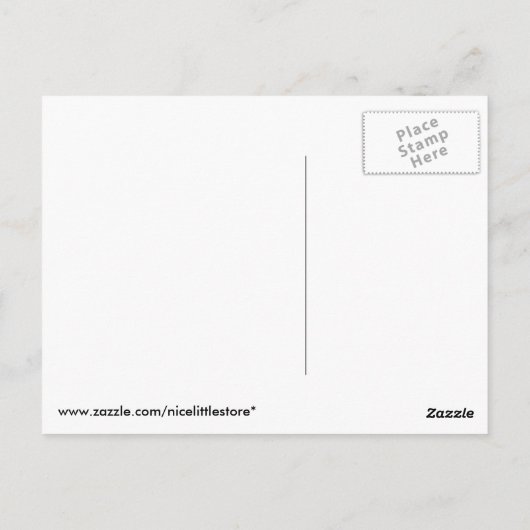 I Love Dalmatian Briefkaart (Achterkant)