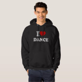I Love Dance Hoodie (Voorkant volledig)