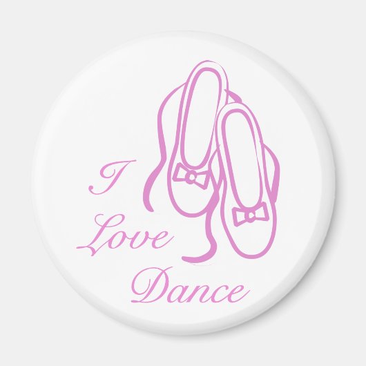 I Love Dance Magneet (Voorkant)
