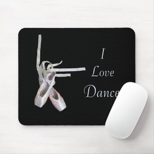 'I Love Dance' Mousepad Muismat (Met muis)