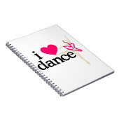 I Love DANCE Notitieboek (Rechterzijde)