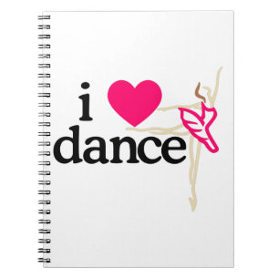 I Love DANCE Notitieboek