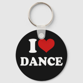 I Love Dance Sleutelhanger