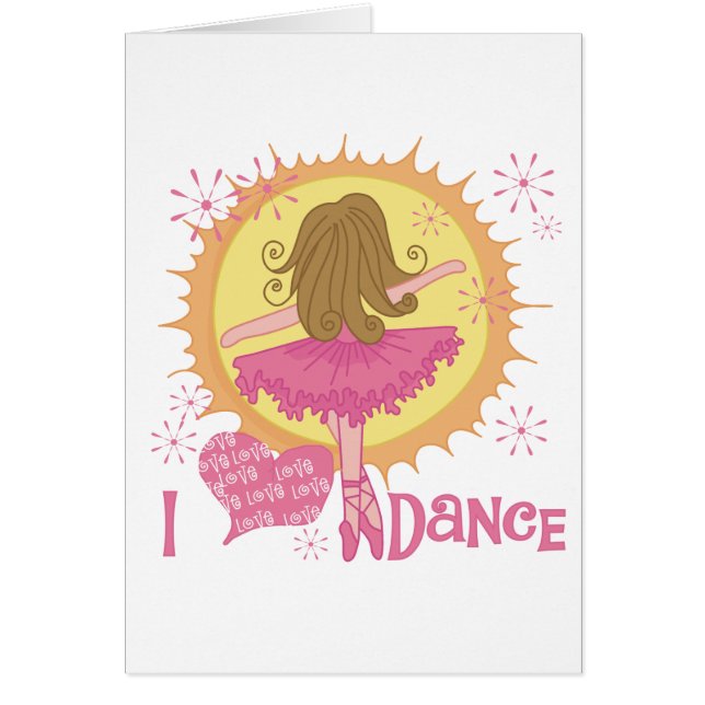 I Love Dance Tshirts and Gifts (Voorkant)