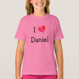 I Love Daniel T-shirt