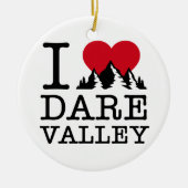 "I Love Dare Valley" Ornament (Voorkant)