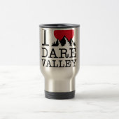 "I Love Dare Valley" Travel Mug Reisbeker (Center)