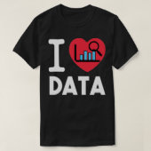 I Love Data Classic TShirt (Design voorkant)