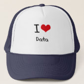 I Love Data Trucker Pet (Voorkant)