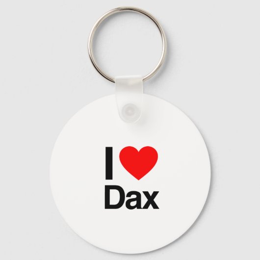 i love dax sleutelhanger (Voorkant)