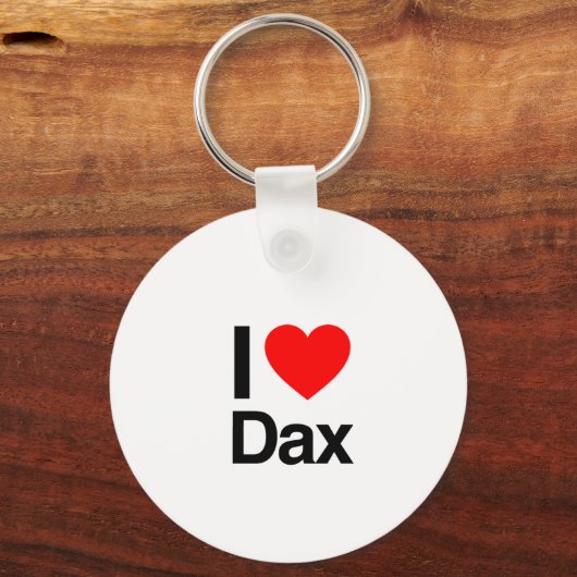 i love dax sleutelhanger (Voorkant)