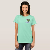 I Love Daylilies Front and Back T-shirt (Voorkant volledig)