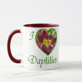 I Love Daylilies Mok (Links)