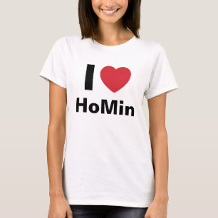 I Love DBSK HoMin T Shirt