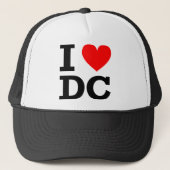 I Love DC Design Trucker Pet (Voorkant)