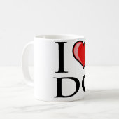 I Love DC - District of Columbia Koffiemok (Voorkant links)