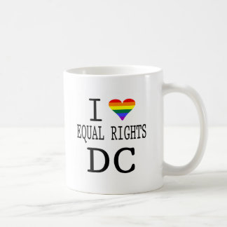 I Love DC Equal Rights Koffiemok