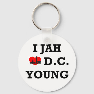 I Love DC Sleutelhanger