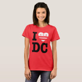 I Love DC T-shirt (Voorkant volledig)