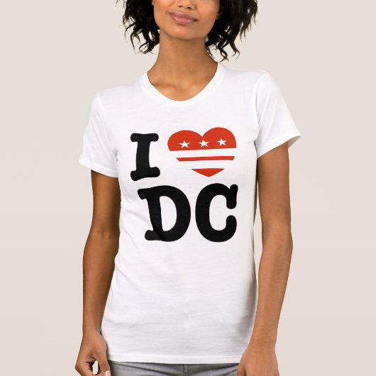 I Love DC T-shirt (Voorkant)