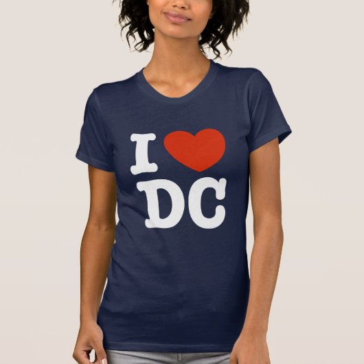 I Love DC T-shirt (Voorkant)