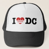 I Love DC Trucker Pet (Voorkant)