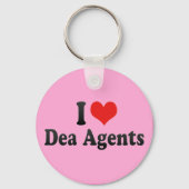 I Love Dea Agents Sleutelhanger (Voorkant)
