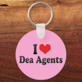 I Love Dea Agents Sleutelhanger (Voorkant)