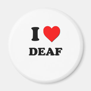 I Love Deaf Magneet