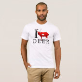 I Love Deer T-shirts (Voorkant volledig)