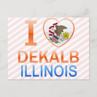 I Love Dekalb, IL Briefkaart