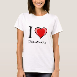 I Love Delaware T-shirt
